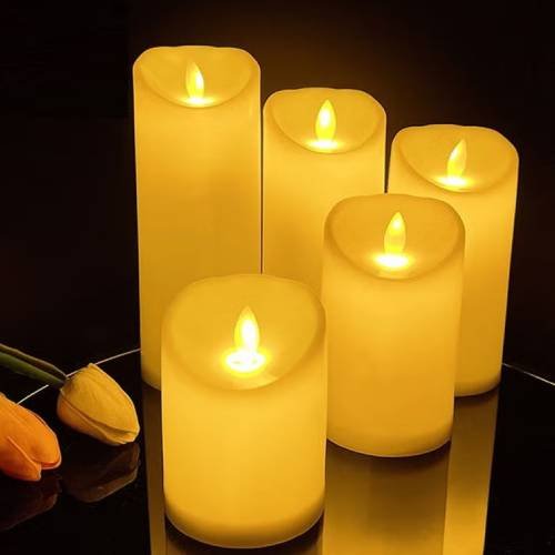 5 Pcs LED candle Set