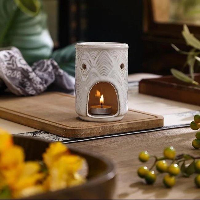 Mystic Melt Oil Burner - Beige