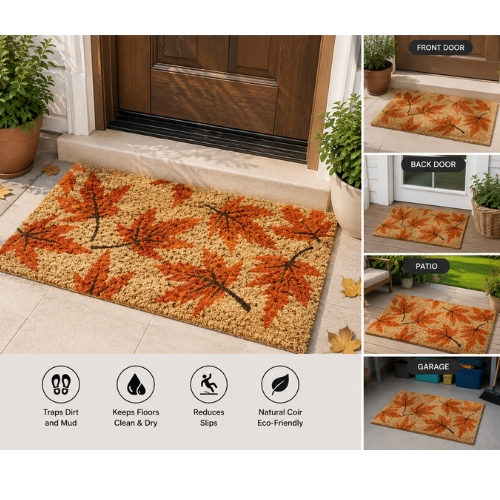 Powerloom Printed Coir Mat 40x60cm